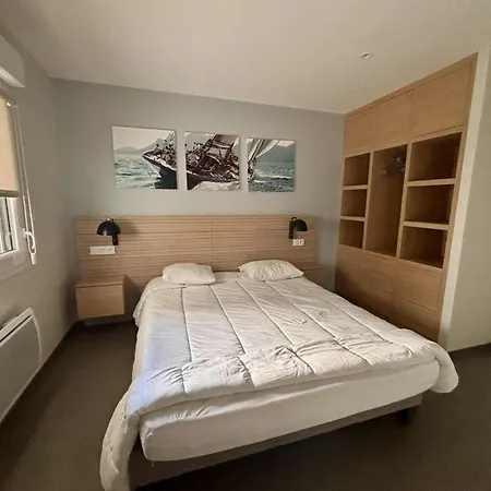 Apartman Luxe 4 Pers, Bord De Mer, Balcon, Piscine, Animaux Admis, Parking, Wifi - Fr-1-194-196 *